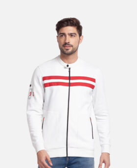 Spykar Men's Cotton High Neck Sweatshirt